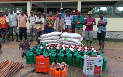 AIRE PROTEGEE TSITONGAMBARIKA: Dotation des matériels agricoles
